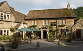 The White Hart, a traditional Cotswold pub
